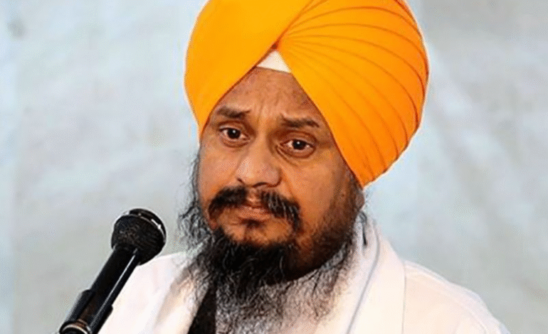 Rajoana death row: ਭਾਈ ਰਾਜੋਆਣਾ ਮਾਮਲੇ ‘ਚ ਮੋਦੀ ਸਰਕਾਰ ਸਿੱਖ ਕੌਮ ਦੀਆਂ ਭਾਵਨਾਵਾਂ ਨਾਲ ਖੇਡਣ ਦੀ ਕੋਸ਼ਿਸ਼ ਨਾ ਕਰੇ : ਗਿਆਨੀ ਹਰਪ੍ਰੀਤ ਸਿੰਘ