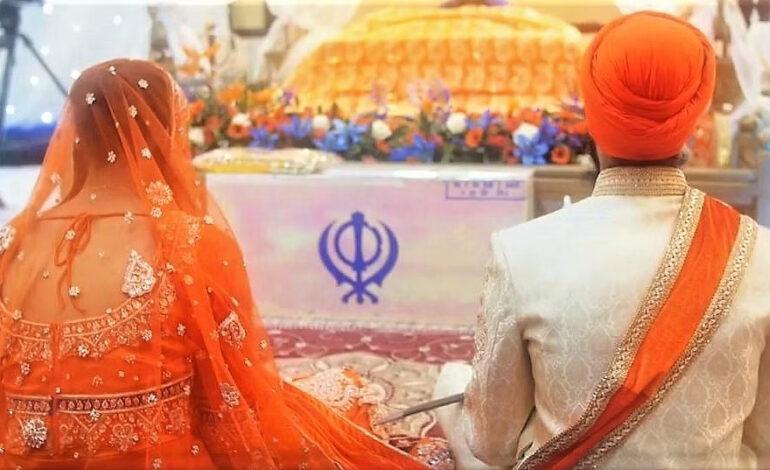 Sikh marriage act: ਸੁਪਰੀਮ ਕੋਰਟ ਵੱਲੋਂ ‘ਆਨੰਦ ਕਾਰਜ’ ਦੀ ਰਜਿਸਟ੍ਰੇਸ਼ਨ ਲਈ ਨਿਯਮਾਂ ਨੂੰ ਅਧਿਸੂਚਿਤ ਕਰਨ ਦੇ ਨਿਰਦੇਸ਼