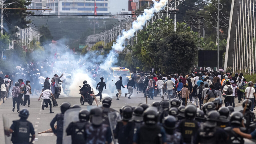 Nepal protest