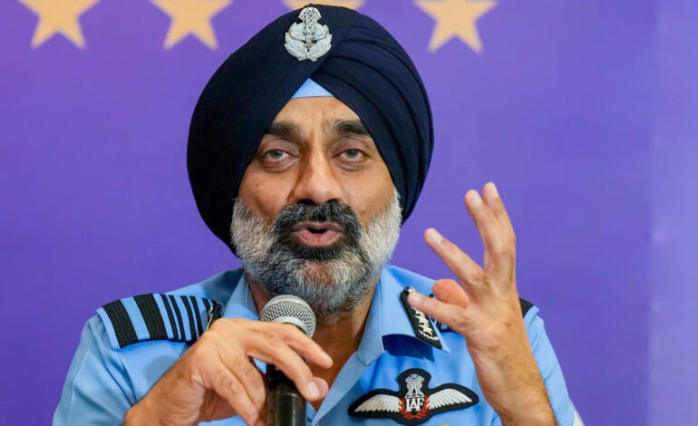 Operation Sindoor: ਅਪਰੇਸ਼ਨ ਸਿੰਧੂਰ ਦੌਰਾਨ ਪਾਕਿਸਤਾਨ ਨੇ 12 ਲੜਾਕੂ ਜਹਾਜ਼ ਗੁਆਏ: ਹਵਾਈ ਸੈਨਾ ਮੁਖੀ