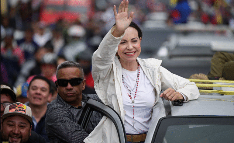 ਟਰੰਪ ਨੂੰ ਨਹੀਂ, ਵੈਨੇਜ਼ੁਏਲਾ ਦੀ Maria Corina Machado ਨੂੰ ਮਿਲਿਆ ਨੋਬੇਲ ਸ਼ਾਂਤੀ ਪੁਰਸਕਾਰ