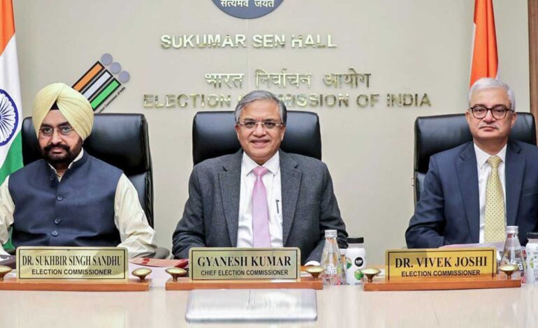 SIR Phase 2: ਬਿਹਾਰ ਦੀ ਤਰਜ਼ ’ਤੇ 12 ਸੂਬਿਆਂ ਵਿਚ ਐੱਸ ਆਈ ਆਰ ਹੋਵੇਗੀ: ਚੋਣ ਕਮਿਸ਼ਨ