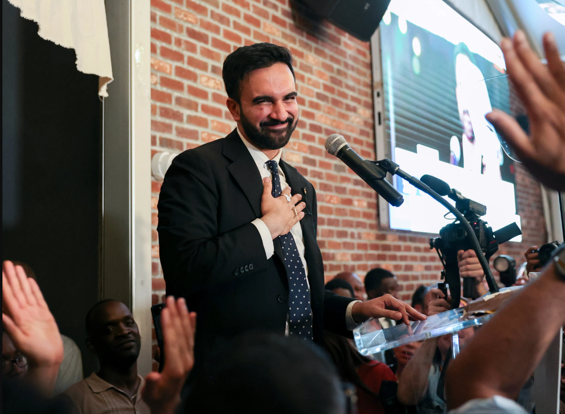 ਭਾਰਤੀ-ਅਮਰੀਕੀ  ਜ਼ੋਹਰਾਨ ਮਮਦਾਨੀ ਨੇ ਨਿਊ ਯਾਰਕ ਦੇ ਮੇਅਰ ਦੀ ਚੋਣ ਜਿੱਤੀ