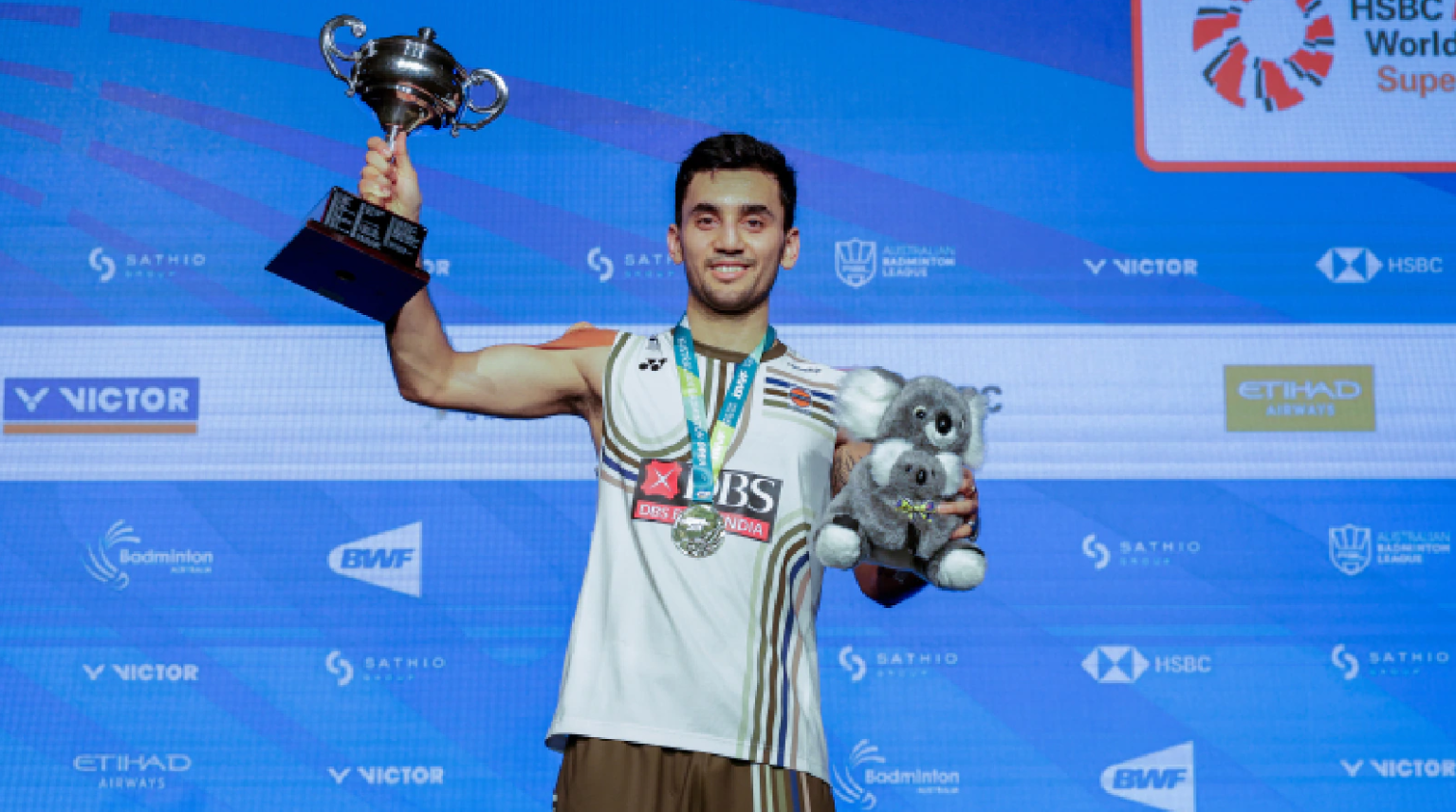 ਬੈਡਮਿੰਟਨ: ਲਕਸ਼ੈ ਸੇਨ ਨੇ ਆਸਟਰੇਲੀਅਨ ਓਪਨ ਜਿੱਤਿਆ