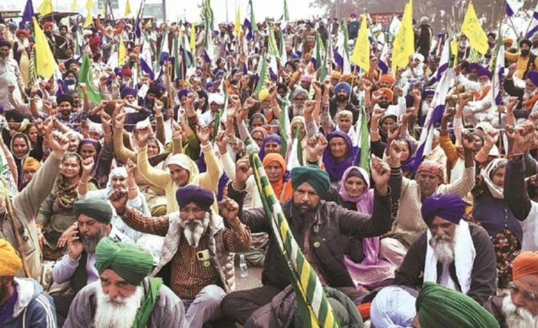 ਕਿਸਾਨ ਅੰਦੋਲਨ ਦੀ ਪੰਜਵੀਂ ਵਰ੍ਹੇਗੰਢ ਉੱਤੇ ਚੰਡੀਗੜ੍ਹ ਵਿੱਚ ਪ੍ਰਦਰਸ਼ਨ