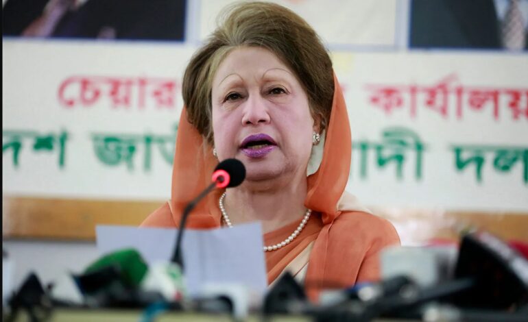 ਬੰਗਲਾਦੇਸ਼ ਦੀ ਪਹਿਲੀ ਮਹਿਲਾ ਪ੍ਰਧਾਨ ਮੰਤਰੀ ਖਾਲਿਦਾ ਜ਼ਿਆ ਦਾ ਦੇਹਾਂਤ