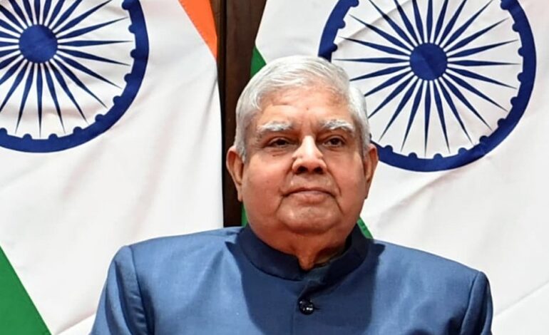 ਸਾਬਕਾ ਉਪ ਰਾਸ਼ਟਰਪਤੀ ਜਗਦੀਪ ਧਨਖੜ ਏਮਸ ਦਾਖ਼ਲ