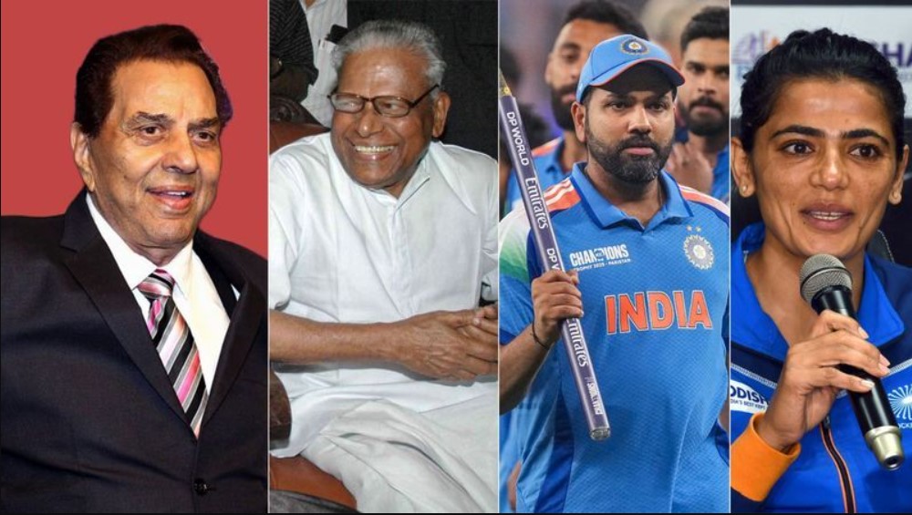 Padma Awards Announced: ਧਰਮਿੰਦਰ ਤੇ ਰੋਹਿਤ ਸ਼ਰਮਾ ਸਣੇ 131 ਹਸਤੀਆਂ ਦਾ ਹੋਵੇਗਾ ਸਨਮਾਨ