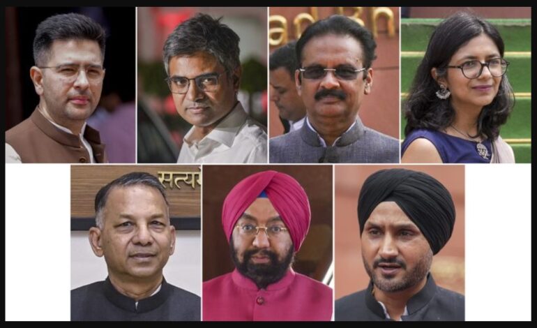 ‘ਆਪ’ ਨੂੰ ਵੱਡਾ ਝਟਕਾ: ਰਾਜ ਸਭਾ ਦੇ 7 ਮੈਂਬਰ ਭਾਜਪਾ ’ਚ ਸ਼ਾਮਲ; ਚੇਅਰਮੈਨ ਨੇ ਰਲੇਵੇਂ ਨੂੰ ਦਿੱਤੀ ਮਾਨਤਾ