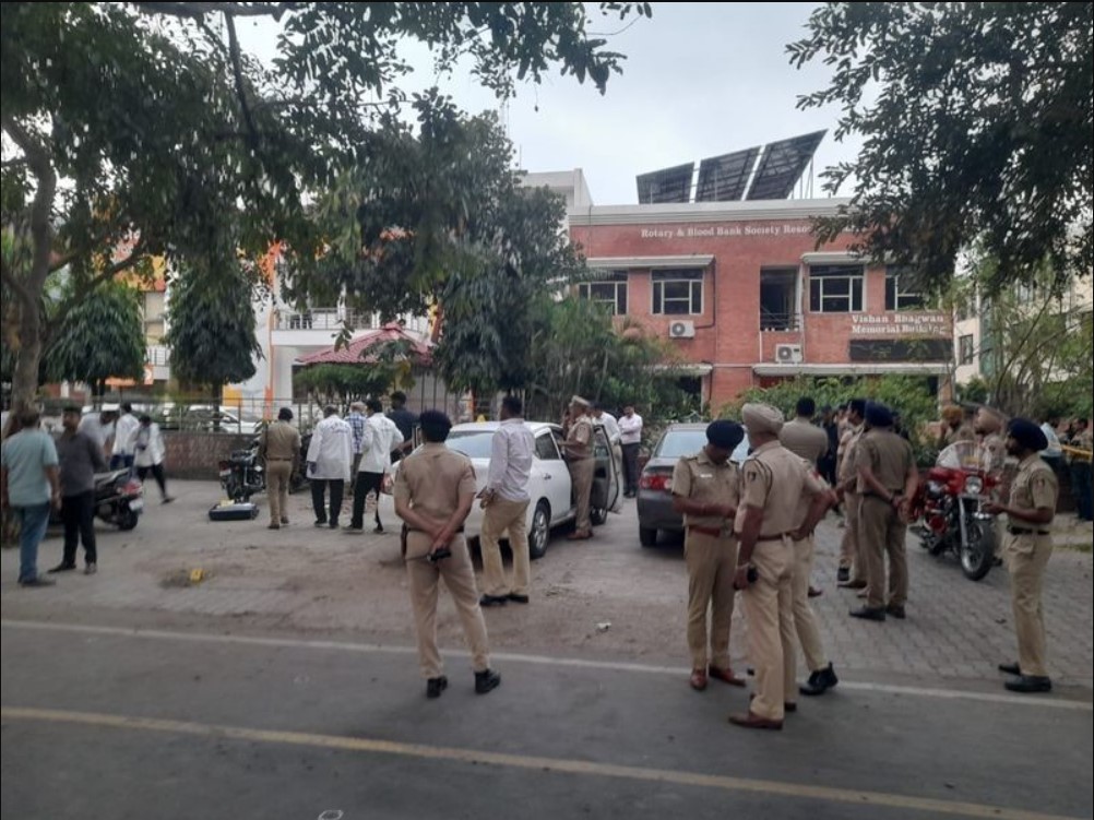 Chandigarh BJP Office Blast ਮਾਮਲੇ ਵਿਚ ਪੰਜ ਕਾਬੂ