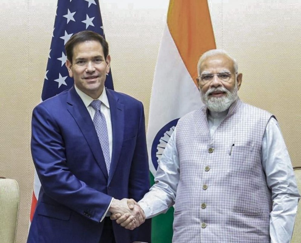 US India ties: ਅਮਰੀਕੀ ਵਿਦੇਸ਼ ਮੰਤਰੀ ਮਾਰਕੋ ਰੂਬੀਓ ਵੱਲੋਂ PM Narendra Modi ਨਾਲ ਮੁਲਾਕਾਤ