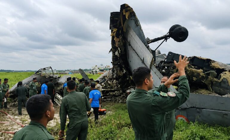 Jorhat Plane Crash: ਏਅਰਬੇਸ ‘ਤੇ ਲੈਂਡਿੰਗ ਦੌਰਾਨ AN-32 ਜਹਾਜ਼ ਹਾਦਸਾਗ੍ਰਸਤ, ਦੋ ਅਗਨੀਵੀਰਾਂ ਸਮੇਤ 5 ਜਵਾਨ ਸ਼ਹੀਦ; ਸਹਿ-ਪਾਇਲਟ ਸੁਰੱਖਿਅਤ