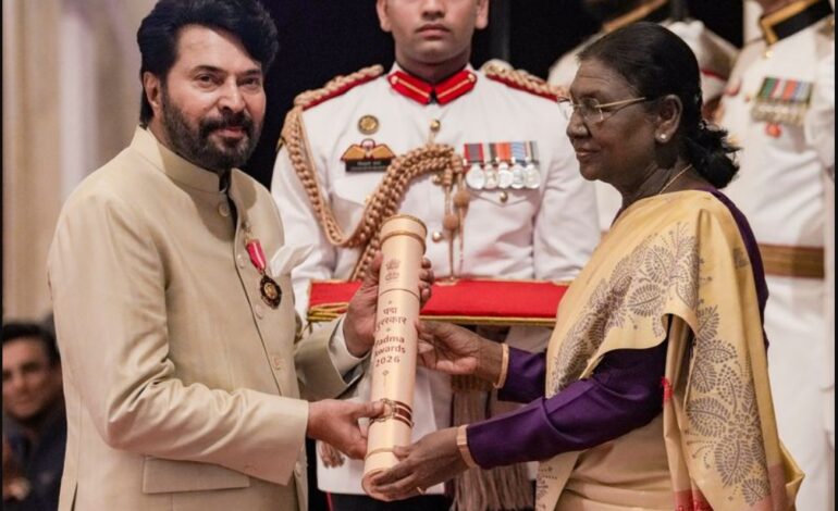 Padma Awards 2026: ਮਾਮੂਟੀ, ਅਲਕਾ ਯਾਗਨਿਕ ਅਤੇ ਵਿਜੈ ਅੰਮ੍ਰਿਤਰਾਜ ਨੂੰ ਮਿਲਿਆ ਪਦਮ ਭੂਸ਼ਣ