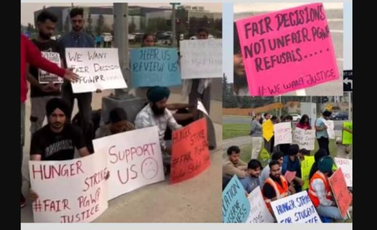 Canada Student protest: ਵਿਦਿਆਰਥੀਆਂ ਦੇ ਪ੍ਰਦਰਸ਼ਨ ਵਾਲੀ ਥਾਂ ’ਤੇ ਸੀਬੀਐੱਸਏ ਵੱਲੋਂ ਛਾਪਾ