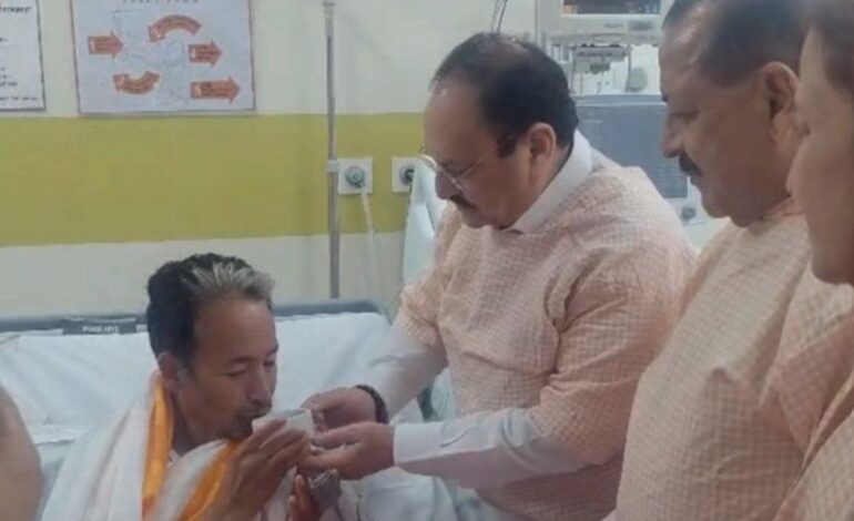 Sonam Wangchuk ਵੱਲੋਂ ਸਰਕਾਰ ਦੇ ਭਰੋਸੇ ਮਗਰੋਂ ਭੁੱਖ ਹੜਤਾਲ ਖ਼ਤਮ; CJP ਦਾ ਪ੍ਰਦਰਸ਼ਨ ਜਾਰੀ ਰਹੇਗਾ