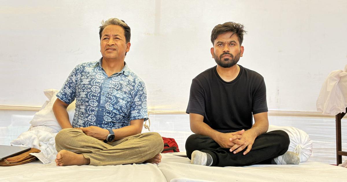 Sonam Wangchuk hunger strike: ਭੁੱਖ ਹੜਤਾਲ ’ਤੇ ਬੈਠੇ ਵਾਂਗਚੁਕ ਦਾ ਵਜ਼ਨ ਛੇ ਕਿਲੋ ਘਟਿਆ