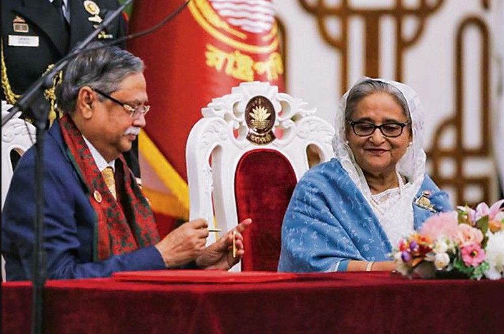 ਰਾਸ਼ਟਰਪਤੀ ਭਵਨ ਵੱਲੋਂ ਬੰਗਲਾਦੇਸ਼ ਦੇ PM ਦੀ ਫ਼ੇਰੀ ਵਾਲਾ ਪ੍ਰੈੱਸ ਬਿਆਨ ਵਾਪਸ