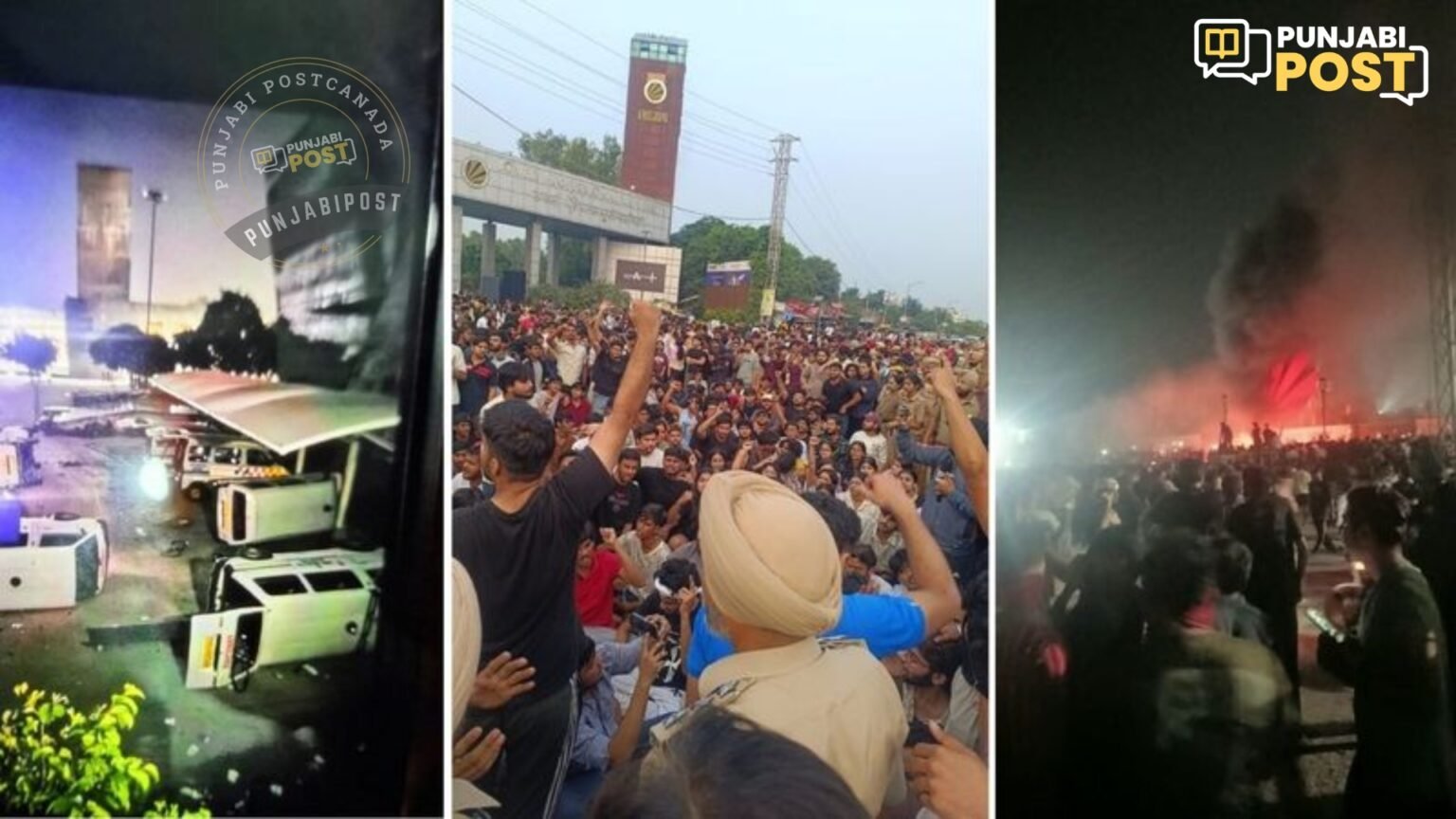 LPU students protest,